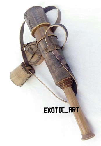 Antique brass leather - brass,