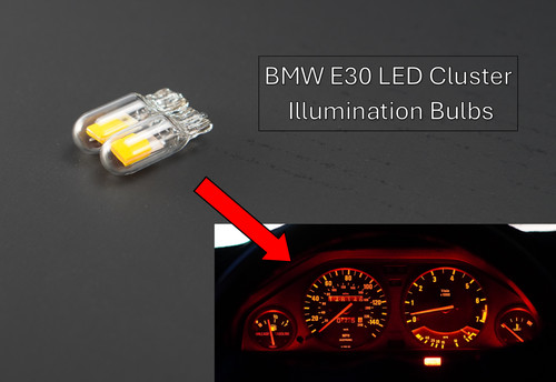 New bmw e30 led dashboard - x2,
