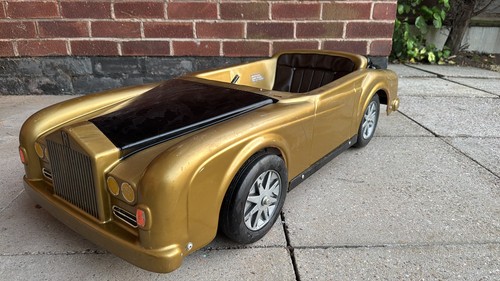 1970s rolls royce pedal car - pedal,