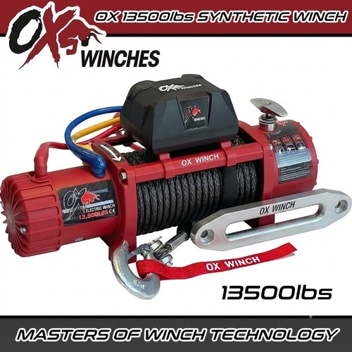 Electric winch 12v - 12v, 13500lbs