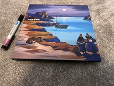 JP Rooney Photo Tile Approx 8” X 8” . Ballintoy N Ireland . New.