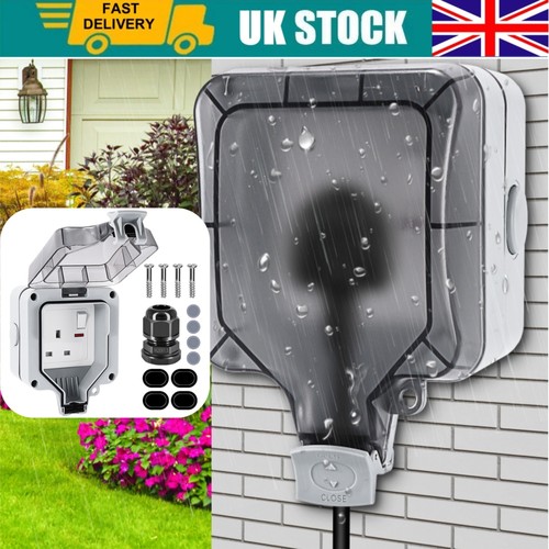 Outdoor waterproof 13a gang - outdoor,