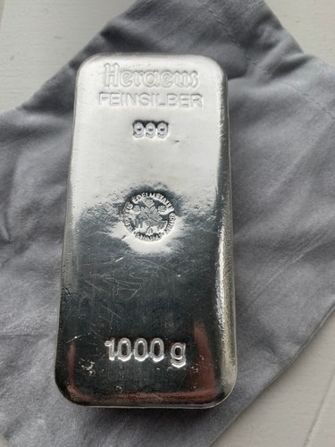 Silver bar heraeus - bar,