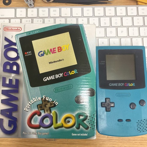 Boxed nintendo game boy - boy, color