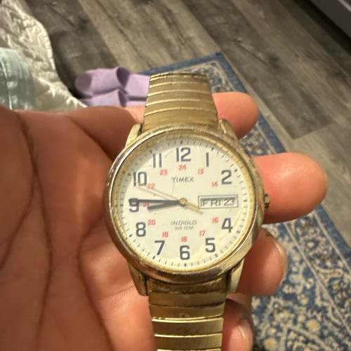 Timex indiglo quartz watch - indiglo,