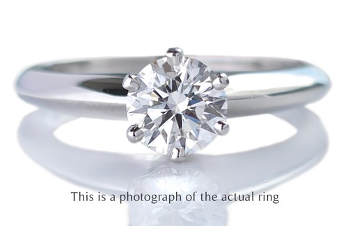 Tiffany 0 69ct - co., f/vs2