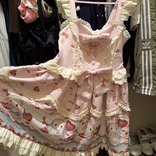 Pink cute lolita dress - lolita, with