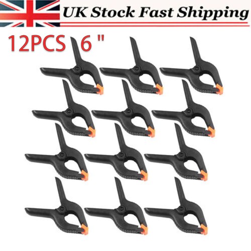 Large spring clamps - large, "