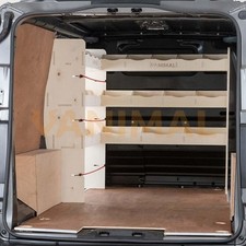 Peugeot Expert 2016+ Bulkhead/Front L-Shape Racking (LH L-Rack)