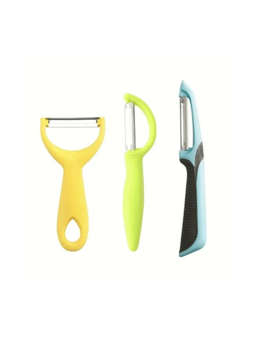 3pc kitchen peeler slicer - 3pc,