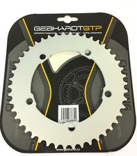Gebhardt 1/8" Track Chainring In Silver | 144mm BCD | All Sizes