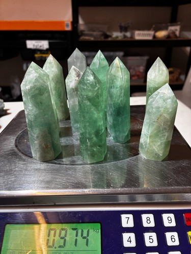 Fluorite towers - fluorite,