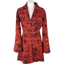 H & R Coat 16 Women's Red