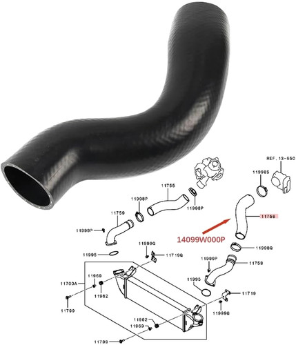 Turbo intercooler hose - turbo,