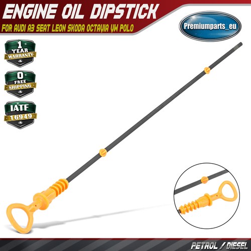 Engine oil dipstick level - engine,