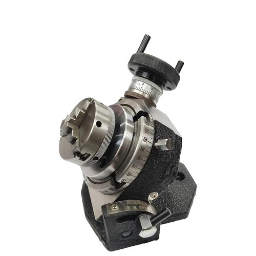 Rotary table tilting - 4", inch