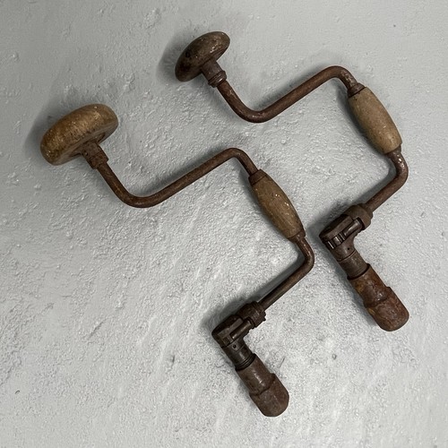 Pair two vintage hand - two,