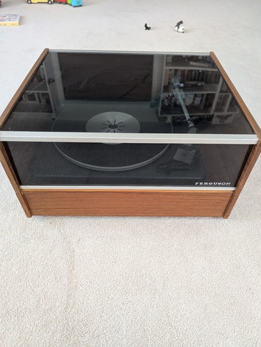 Vintage ferguson record player - vintage,