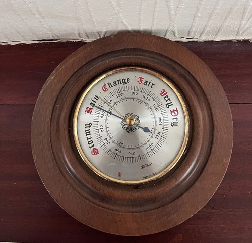Vintage fischer barometer made - vintage,