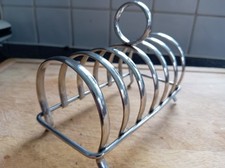 Vintage silver plated 6 slice