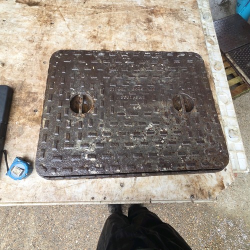 Cast iron manhole - manhole, &