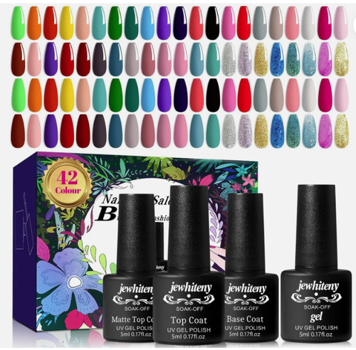 Jewhiteny pcs gel nail - 45,