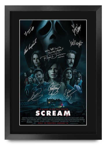 Scream movie film poster cast - scream,