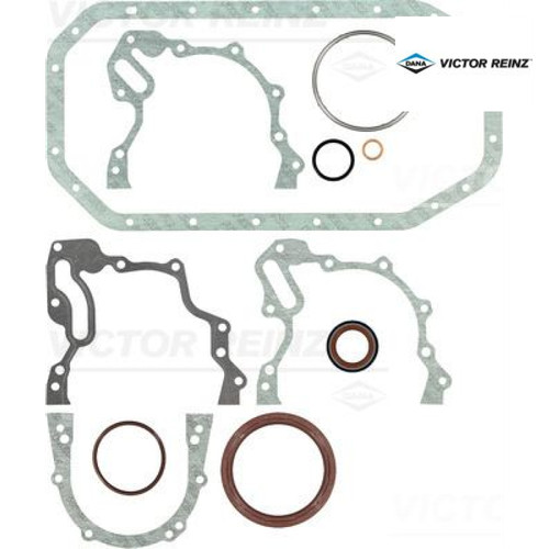 Gasket kit crankcase victor - kit,,