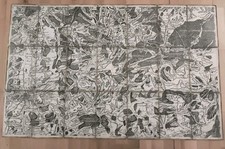 Carte de Cassini, Metz, Boulay, Faulquemont, MOSELLE 57