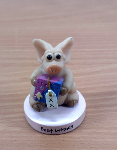 Vintage piggin best wishes - piggin,