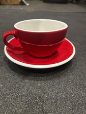 Red Loveramics Cups & Saucers