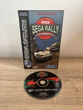 Sega Rally Championship - Sega Saturn  Game & Box (no Instructions) In VGC