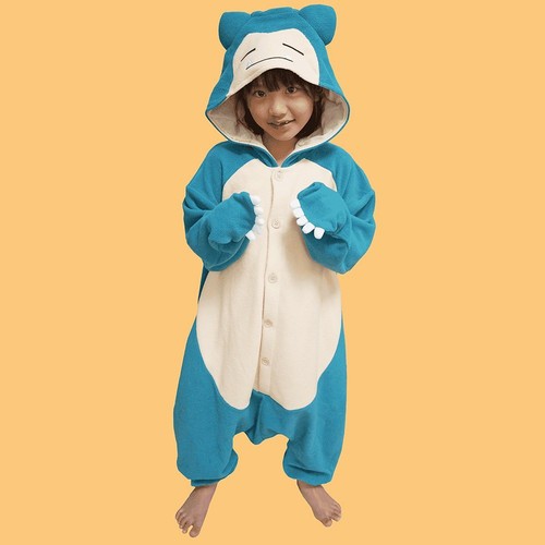 Pokemon snorlax kids kigurumi - snorlax,