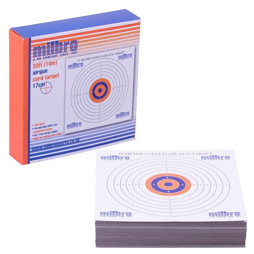 Milbro match card - match, airgun