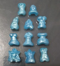 11x Rare Gogo's Crazy Bones Original Series - Blue Toothpaste Bundle