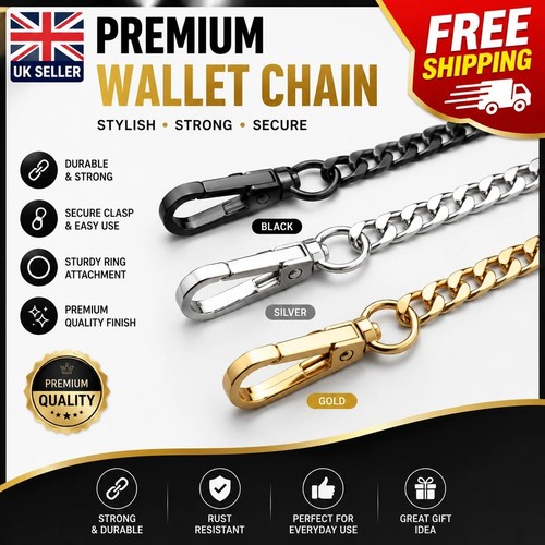 Heavy duty punk wallet chain - duty,