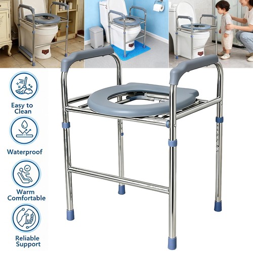 Raised toilet seat - raised,
