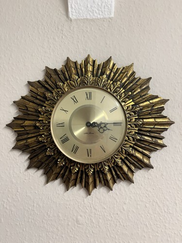 Vintage seth thomas - vintage, sunburst