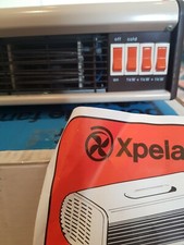 Xpelair portable fan heater 3000 W ,Beige and Brown metal body made in England