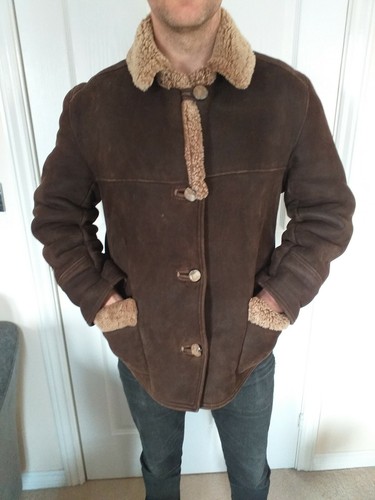 Nursey short brown sheepskin - brown,