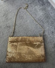 Paco Rabanne Gold Sequin Shoulder Bag
