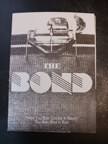 Vtg bond knitting machine - vtg,