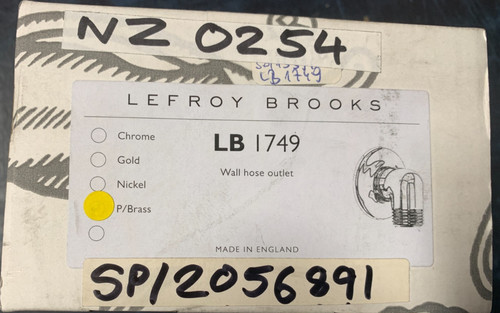 Lefroy brooks wall hose outlet - lefroy,