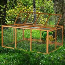 4ft Chartwell Rabbit Run Guinea Pig Cage Outdoor Garden Playpen Fence Deluxe