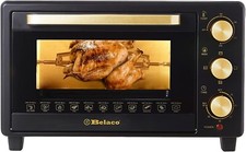 Belaco Toaster Oven Tabletop Cooking Baking Portable Oven Rotisserie 1380w - 23L