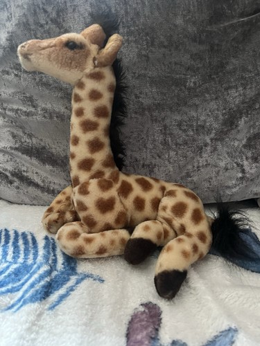 Sitting giraffe teddy plushie - sitting,