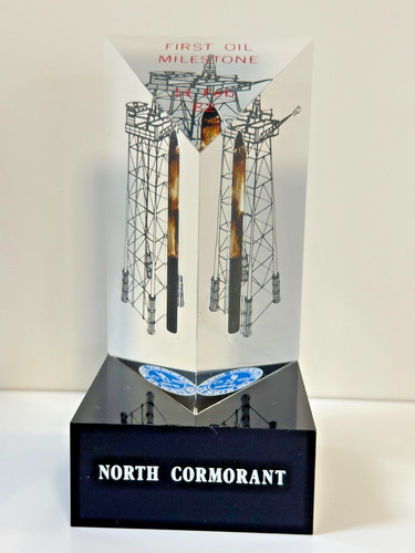 Shell esso north cormorant oil - shell,