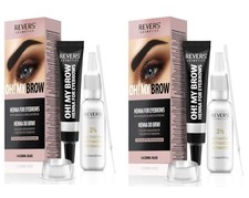 2 x Revers  Eyebrow Henna Kit