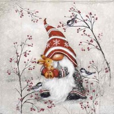 4x Single Paper Napkins for