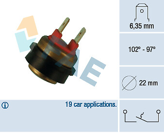 Fae 36290 temperature switch - 36290,